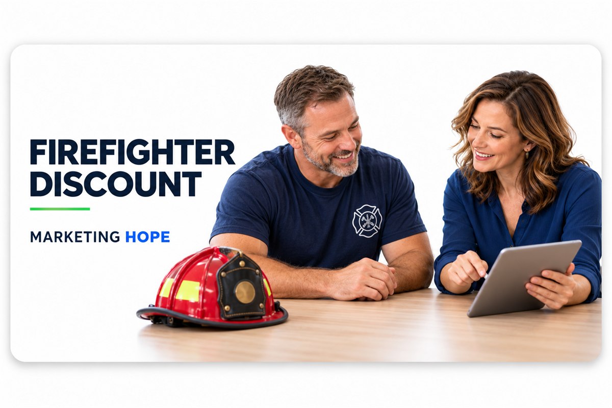Firefighter Discount — Marketing Hope